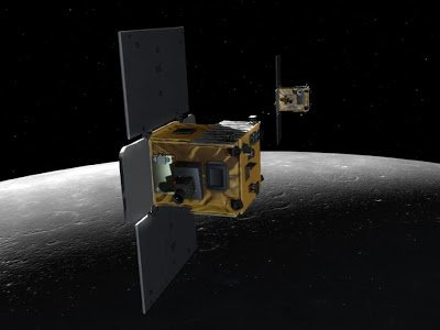 İkiz Uzay Araçları “Ebb” ile “Flow” Ay’a Düşerek Son Görevlerini Tamamladı