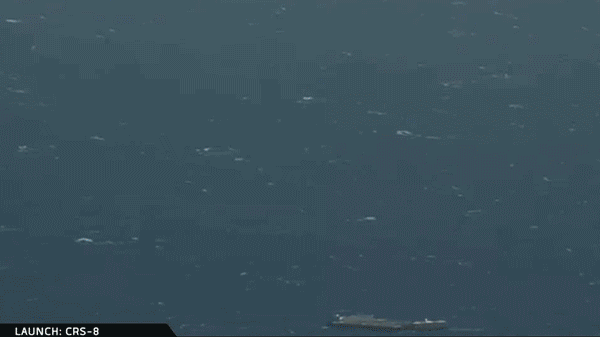 360° Falcon 9’un Okyanusa Dikey İniş Anı